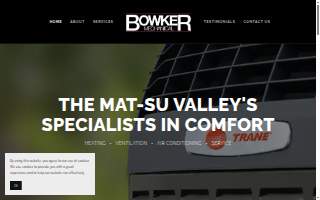 Bowker Mechanical HVAC LLC of Akiak website