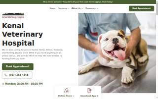 Kenai Veterinary Hospital of Akiak website