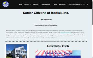 Kodiak Senior Center of Akiak website