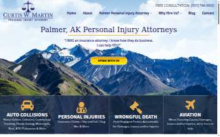 Law Offices of Curtis W. Martin website