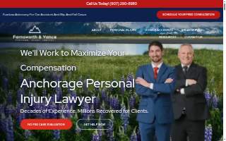 Farnsworth & Vance Personal Injury Lawyers Anchorage of Alakanuk website