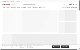Safeway Pharmacy website