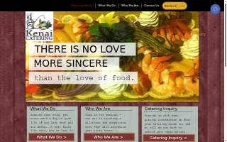 Kenai Catering of Aleknagik website