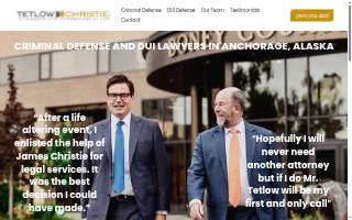 Tetlow Christie, LLC of Aleknagik website