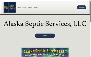 Alaska Septic Services of Allakaket website