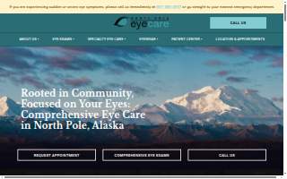 North Pole Eyecare of Anaktuvuk Pass website