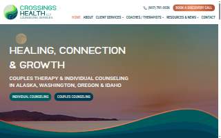 Crossings Health LLC website