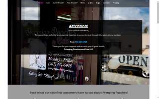 Primping Pooches & Cats website
