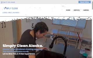 Simply Clean Alaska of Anchor Point website