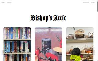 Bishop's Attic website
