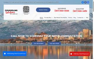 Counseling Solutions of Alaska website