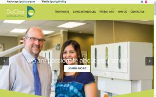 DuClos Orthodontics website