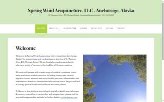 Spring Wind Acupuncture, LLC website