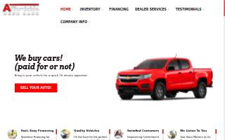 Affordable Used Cars website