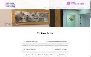Aurora Pediatrics: Dr. Jodyne L. Butto, MD website