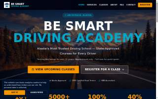 Be Smart Driving Academy website