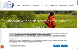 Alpine Integrative Acupuncture website
