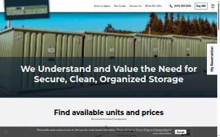 Homer Storage Solutions of Angoon website