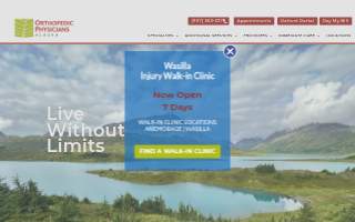 OPA Soldotna – Orthopedic Physicians Alaska website