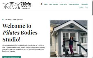 Pilates Bodies of Angoon website