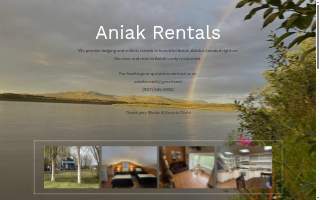 Aniak Rentals website