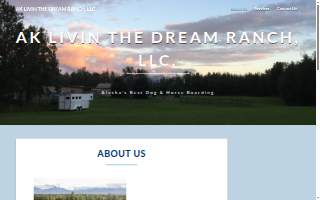 AK Livin The Dream Ranch, LLC website