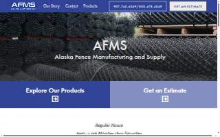 Alaska Fence Manufacturing and Supply of Homer website