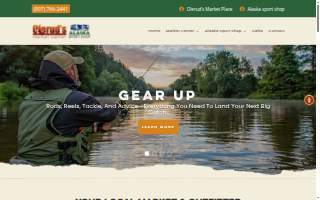 Alaska Sport Shop website