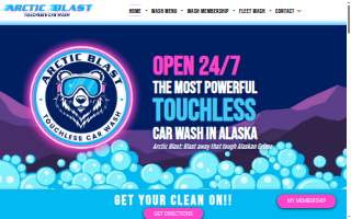 Arctic Blast Touchless Car Wash of Anvik website