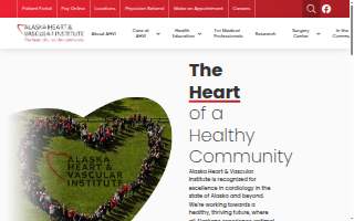 Alaska Heart and Vascular Institute of Arctic Village website