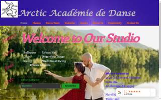 Arctic Académie de Danse website
