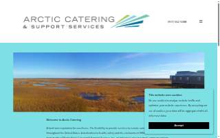 Arctic Catering of Arctic Village website