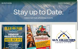 Arctic Events website