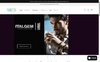 Arctic Gold & Gems website