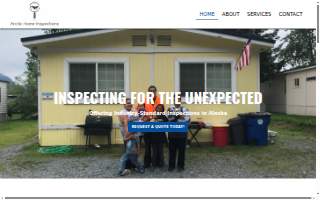 Arctic Home Inspections LLC website