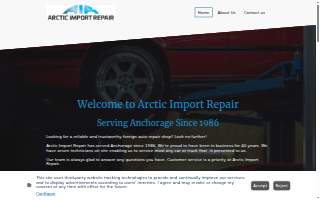 Arctic Import Repair of Arctic Village website