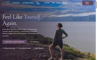 Arctic Rose Wellness website