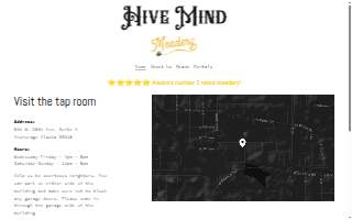 Hive Mind Meadery of Arctic Village website