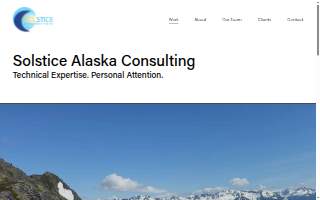 Solstice Alaska Consulting, Inc. website