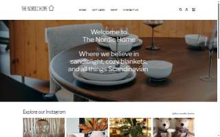 The Nordic Home website
