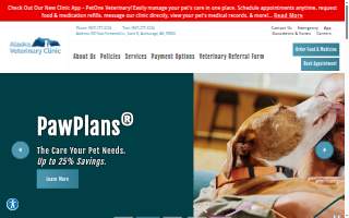 Alaska Veterinary Clinic of Atka website