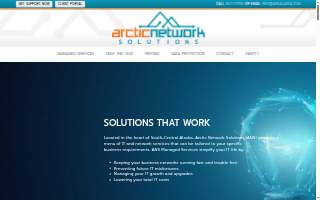Arctic Network Solutions of Atqasuk website