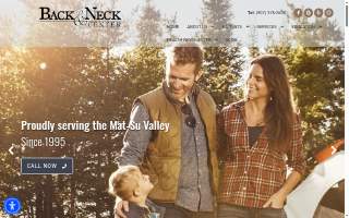 Back & Neck Center website