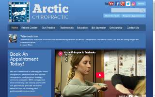 Arctic Chiropractic Juneau of Auke Bay website