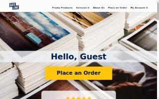 Date-Line Digital Printing website