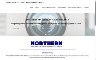 Northern Security and Surveillance of Badger website