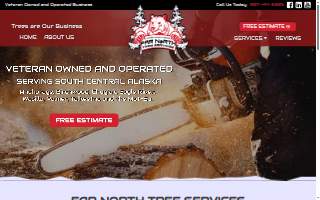 Far North Tree Services Veteran Owned website