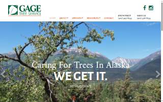 Gage Tree Service of Barrow website
