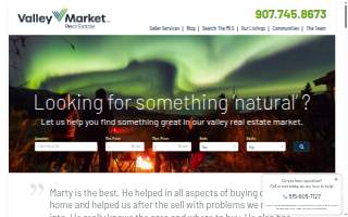 Valley Market Real Estate of Barrow website