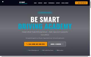 Be Smart Driving Academy website